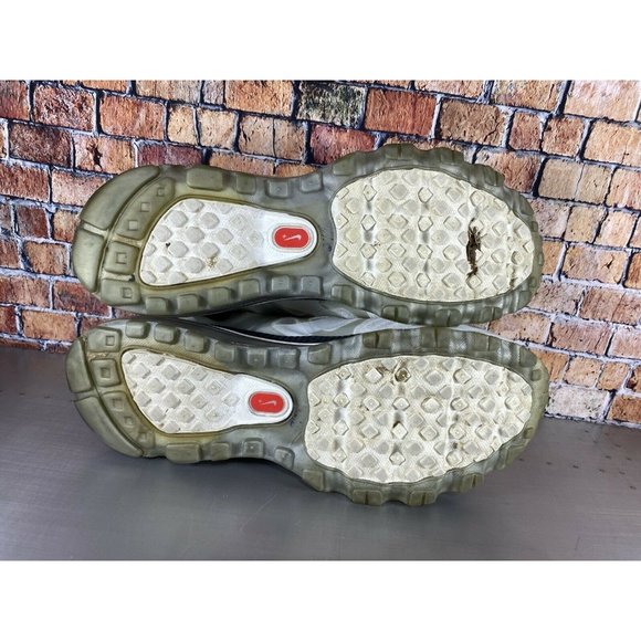 Nike Air Max 487982-100 Men’s Athletic Running Sneakers Sizz 11.5. White/Silver - Picture 8 of 9